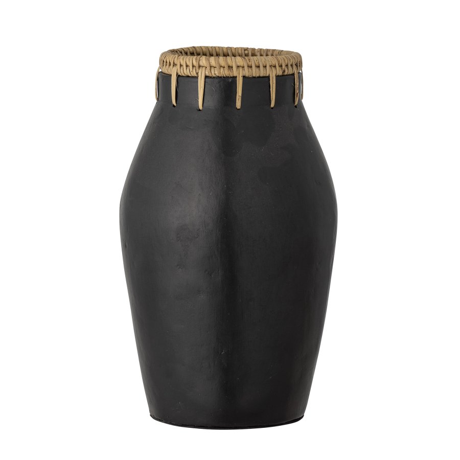 Bloomingville Dixon Deko-Vase H27 cm, Schwarz