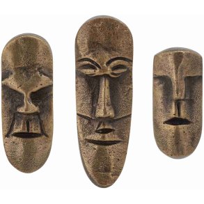 Bloomingville Jespar Knager 3 stk, Messing