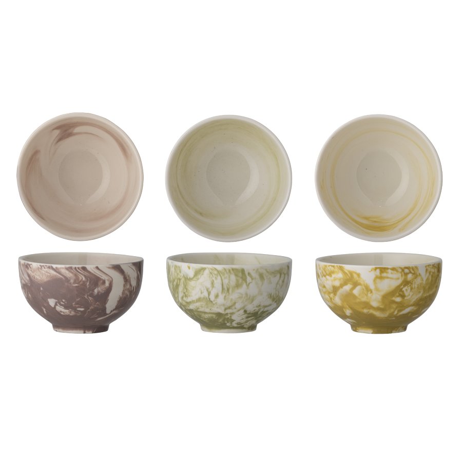 Bloomingville Palma Schale 3er Set 11,5 cm 