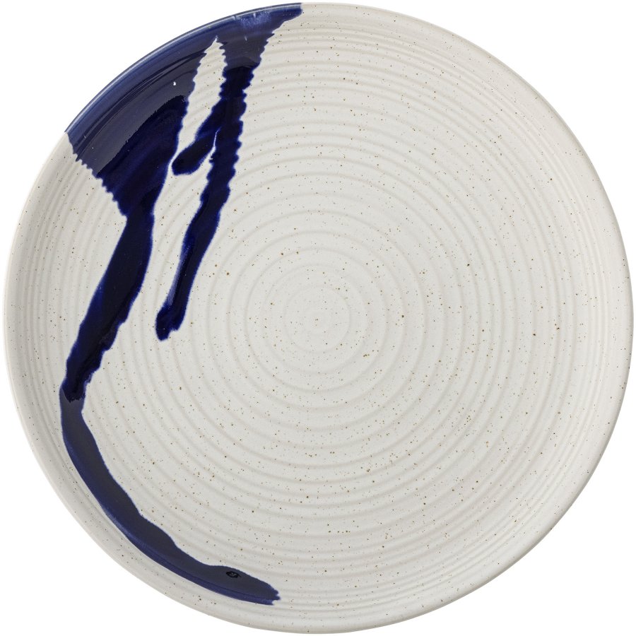 Bloomingville Okayama Teller 27 cm, Blau