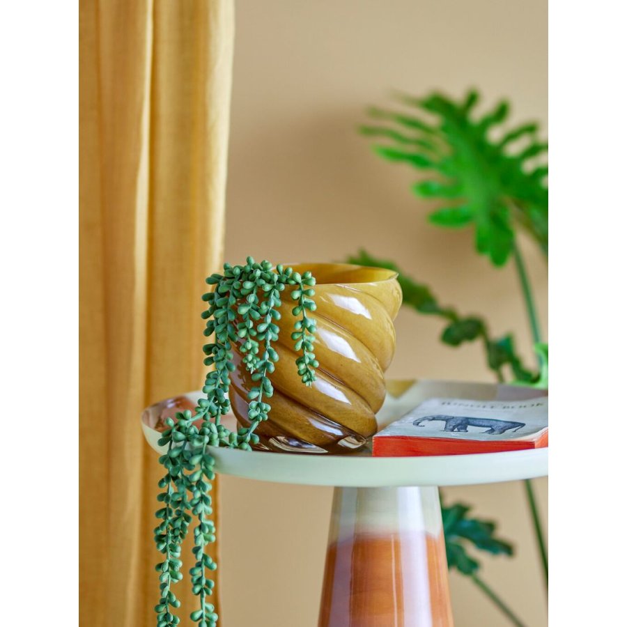 Bloomingville Callo Blumentopf H15,5 cm, Gelb