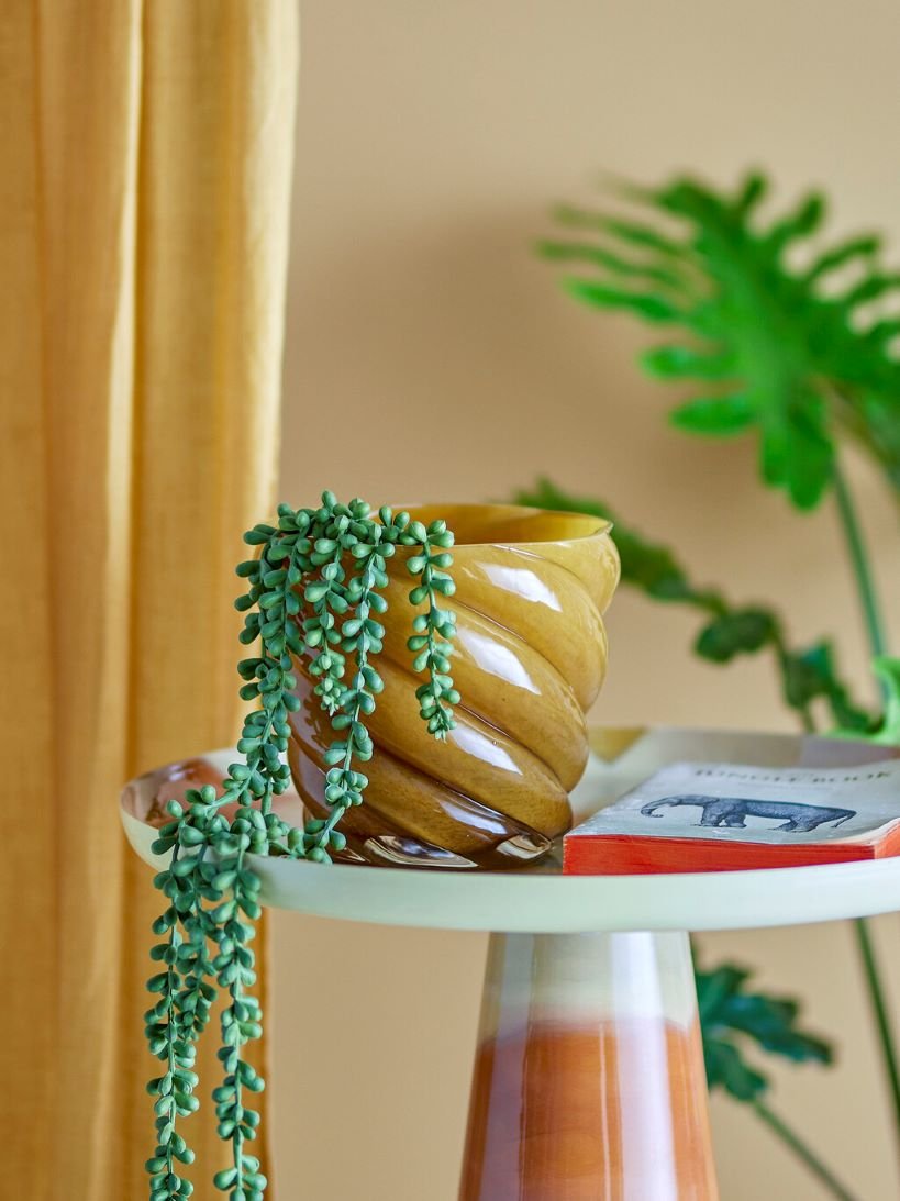 Bloomingville Callo Blumentopf H15,5 cm, Gelb