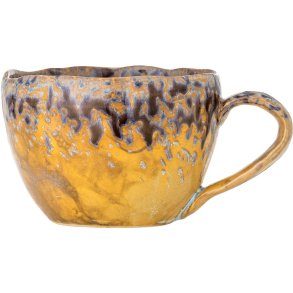 Bloomingville Milani Tasse 26 cl, Braun/Gelb