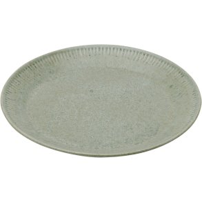Knabstrup Keramik Teller 22 cm, Olivgrn