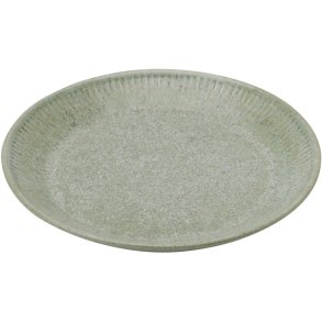 Knabstrup Keramik Teller 19 cm, Olivgrn
