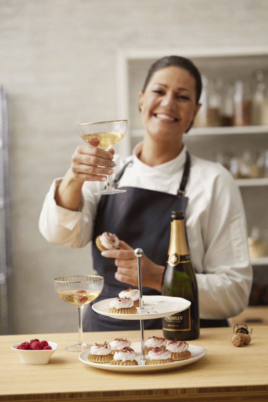 Blomsterbergs Druppelkom 4 stuks 13 cm, Wit