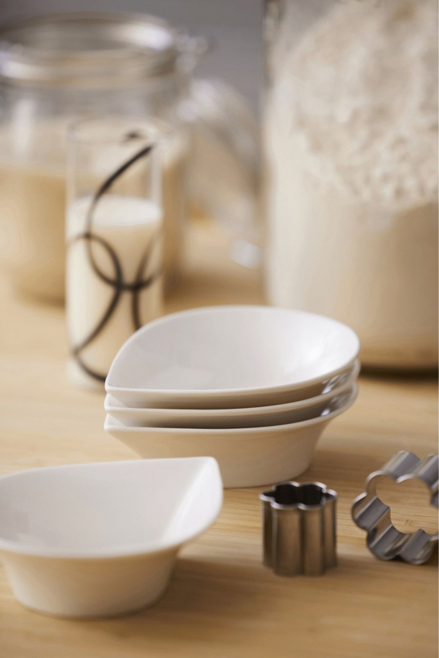 Blomsterbergs Druppelkom 4 stuks 13 cm, Wit