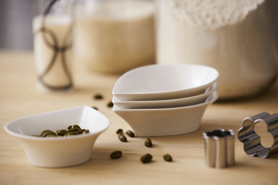 Blomsterbergs Druppelkom 4 stuks 13 cm, Wit