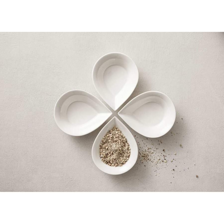 Blomsterbergs Druppelkom 4 stuks 20 cm, Wit