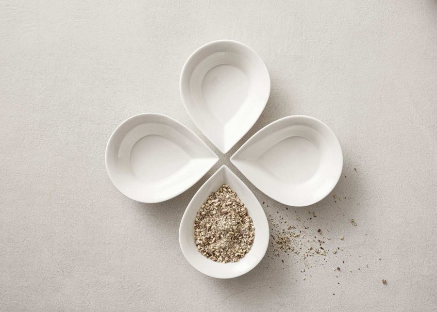 Blomsterbergs Druppelkom 4 stuks 20 cm, Wit