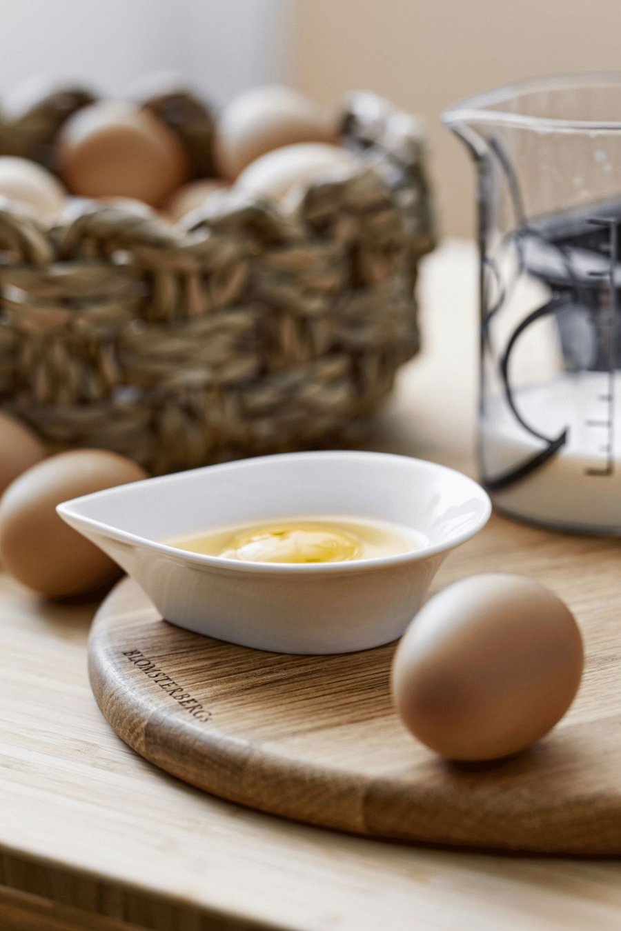 Blomsterbergs Druppelkom 4 stuks 20 cm, Wit