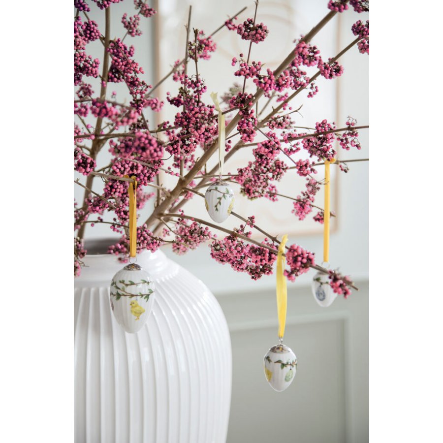 Kähler Hammershi Easter Pskeophng 2020 8 cm, Hvid