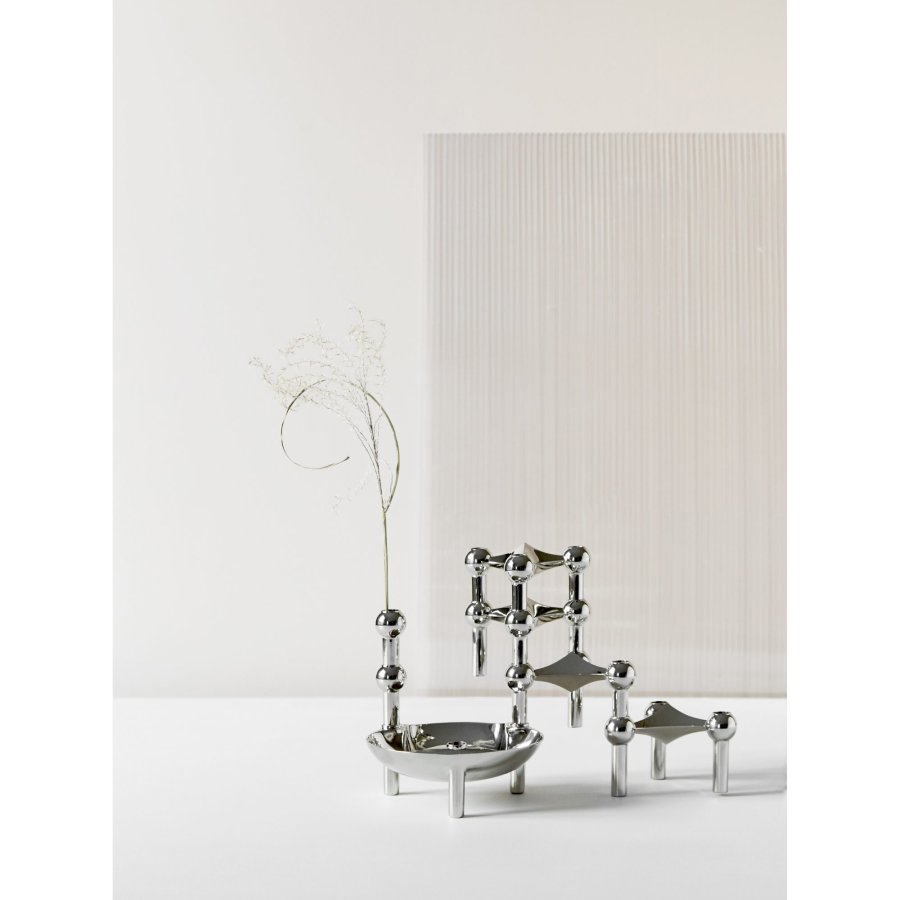 STOFF Nagel Schale 13,8 cm, Chrom