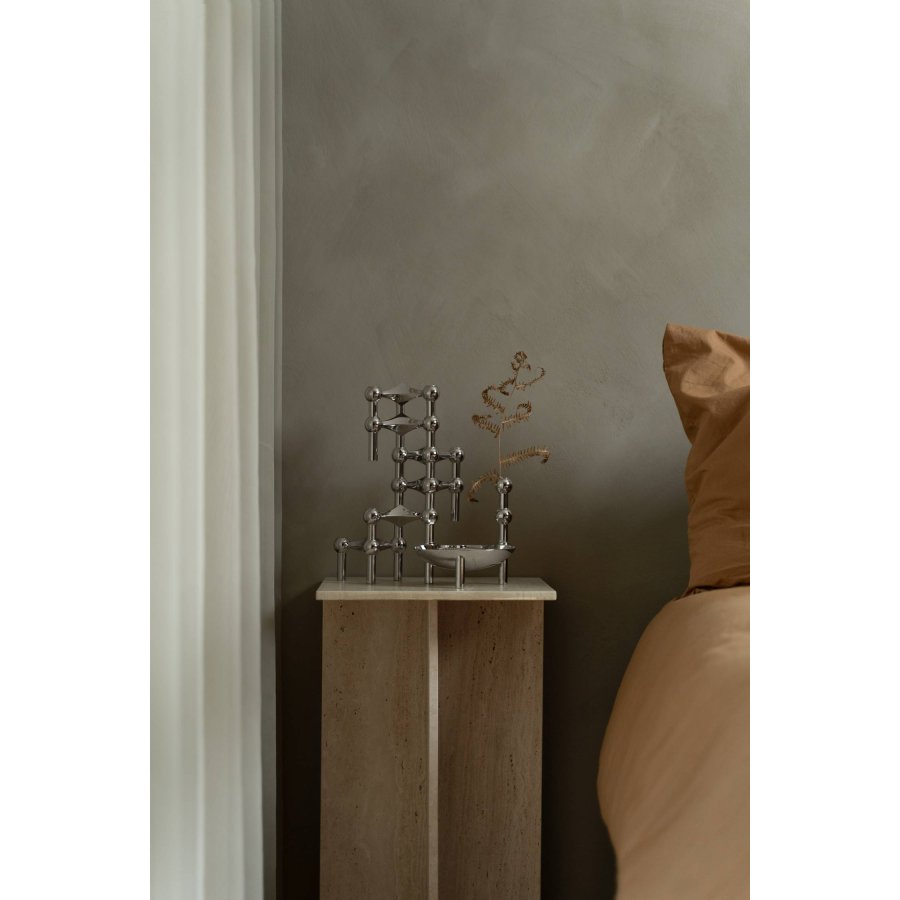 STOFF Nagel Schale 13,8 cm, Chrom