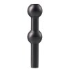 STOFF Nagel Vase H10 cm, Schwarz