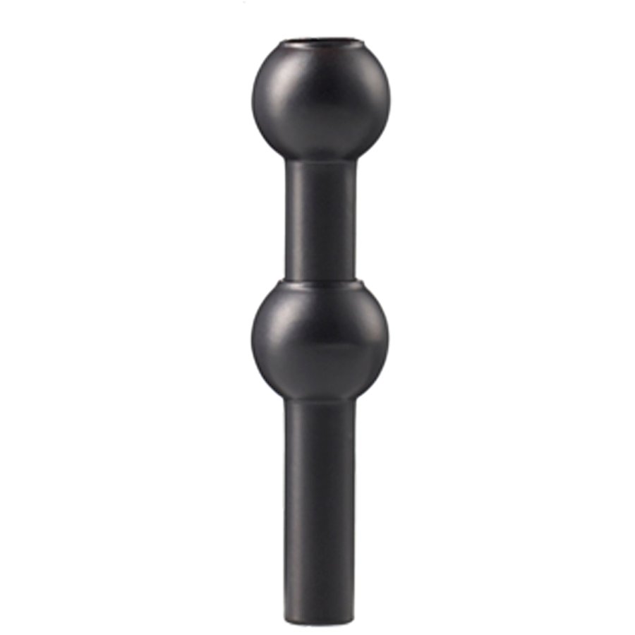 STOFF Nagel Vase H10 cm, Sort