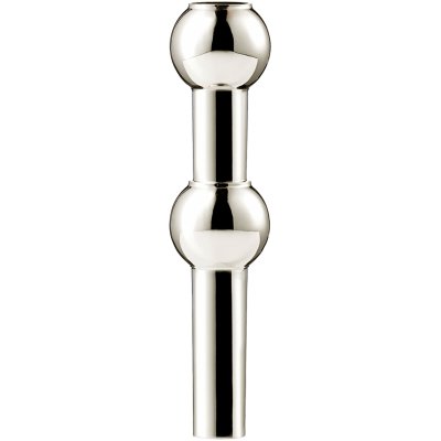 STOFF Nagel Vase H10 cm, Krom
