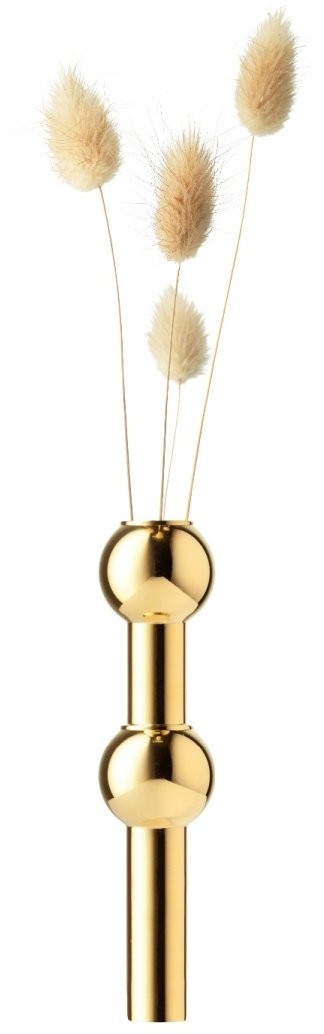 STOFF Nagel Vase H10 cm, Messing