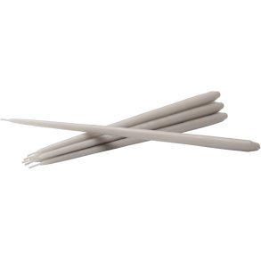 STOFF Nagel Ester & Erik Dnne Stabkerze 6er Set, 29 cm, Sand