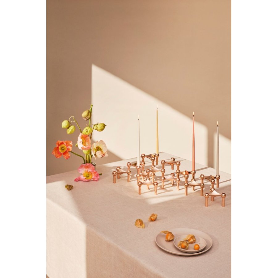 STOFF Nagel Ester & Erik Kertelys 6 stk 29 cm, Støvet Rosa