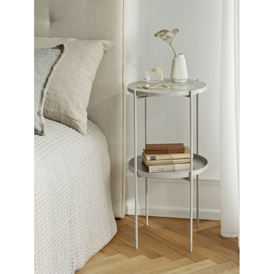 Cozy Living Fryd Nachttisch H70 cm, Mud