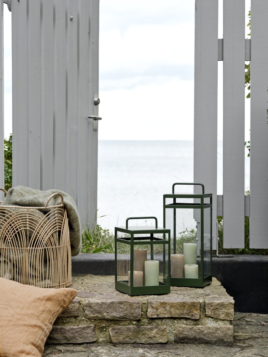 Cozy Living Pure Nordic Lanterne H56 cm, Misty Olive