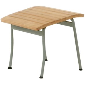 Mandalay Marguerit Skammel t. Loungestol, Olivengrn m. Teak