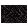 Tica Copenhagen Lines Design Mtte 90x130 cm, Sand/Sort