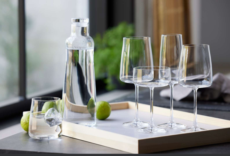 Lyngby Glas Krystal Zero Hvidvinsglas 4 stk. 43 cl