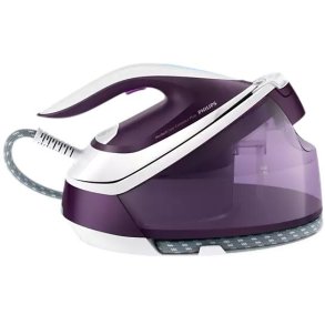 Philips PerfectCare Compact Plus Strygejern m. Dampstation, Lilla