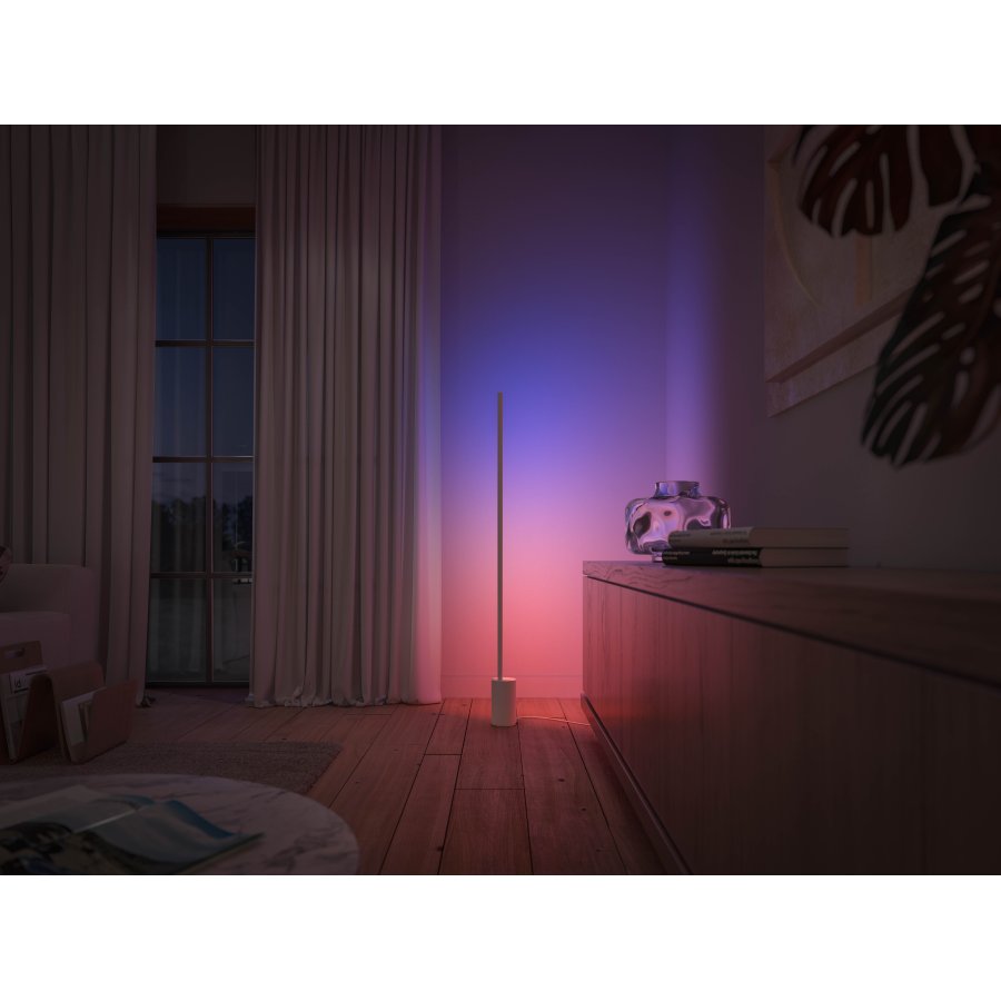 Philips Hue Signe Gradient Stehlampe H145,8 cm, Wei