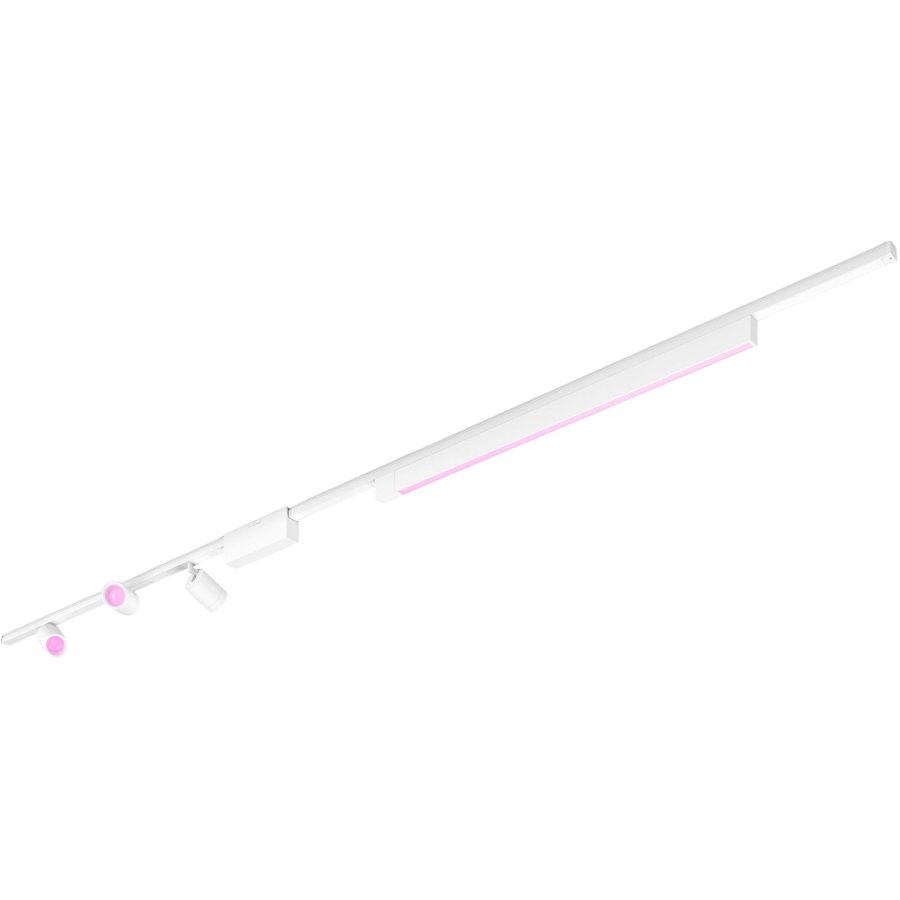 Philips Hue Perifo Schienensystem fr 3 Spots und 1 Light Bar 271,5 cm, Wei