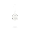 Kähler Omaggio Julekugle 5 cm, Slv