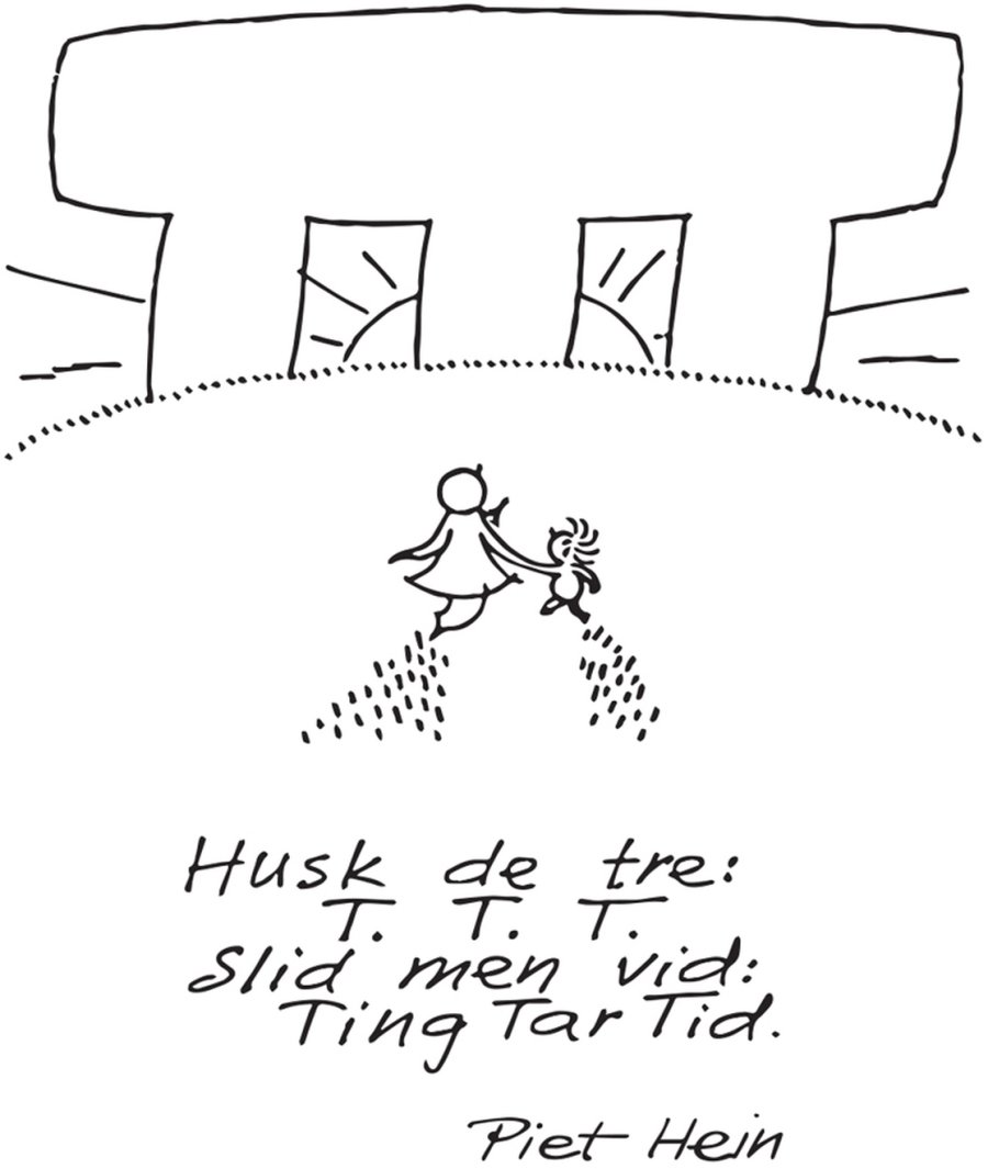 Piet Hein Vandglas m. Gruk Hvis du ingen/Husk de tre 2 stk. 25 cl