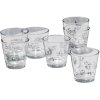 Piet Hein Vandglas m. Gruk Hvis du ingen/Husk de tre 2 stk. 25 cl
