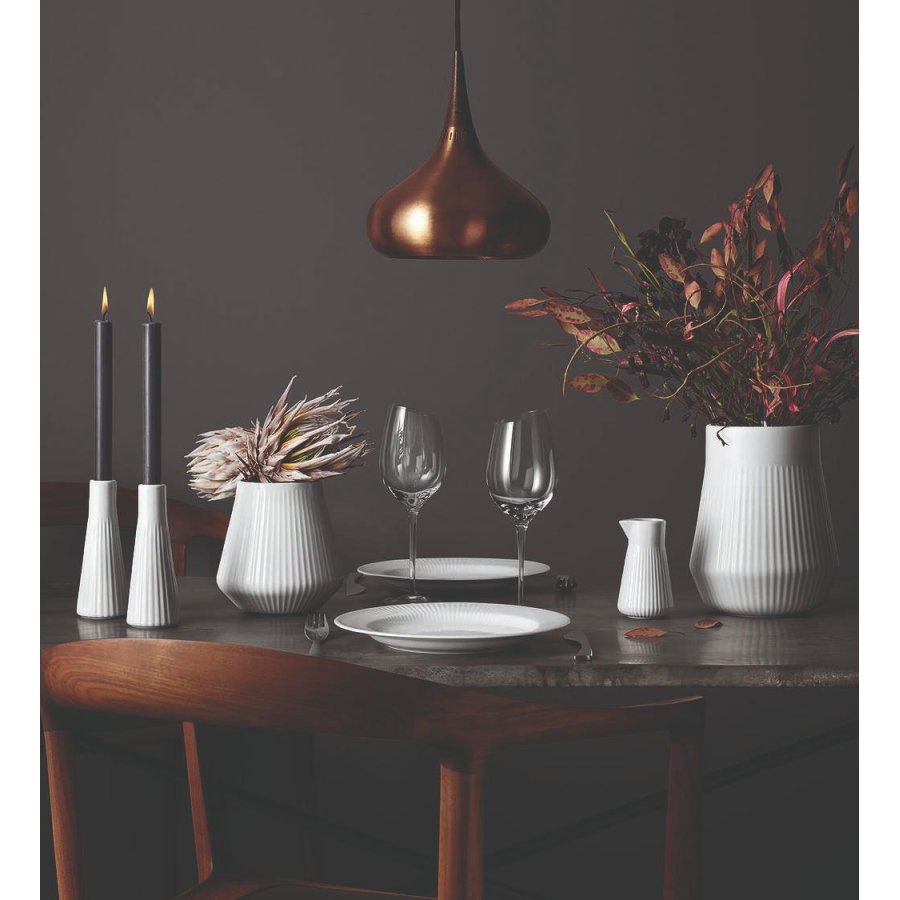 Eva Trio Legio Nova Vase 21,5 cm, Hvid
