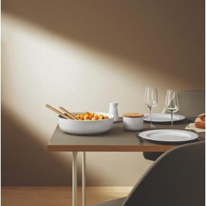 Eva Trio Legio Nova Oval Tallerken 31 cm, Hvid