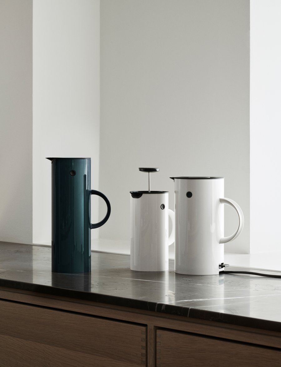 Stelton EM77 Thermokanne 1 L, Schwarz