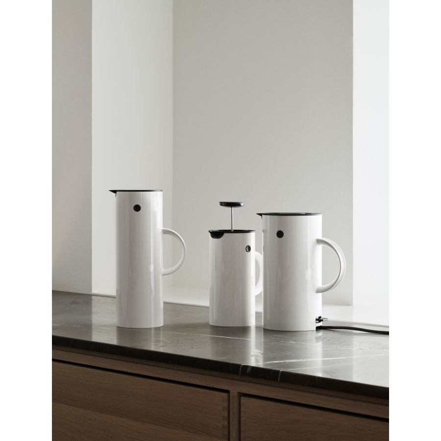 Stelton EM77 Elektrischer Wasserkocher 1,5 L, Wei