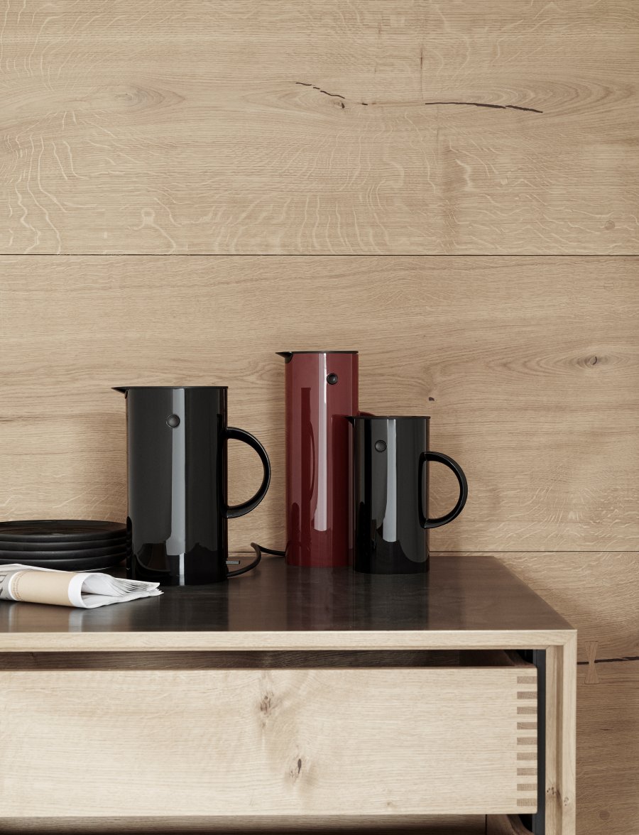 Stelton EM77 Thermokanne 0,5 L, Schwarz