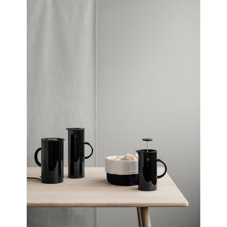 Stelton EM77 Elektrischer Wasserkocher 1,5 L, Schwarz