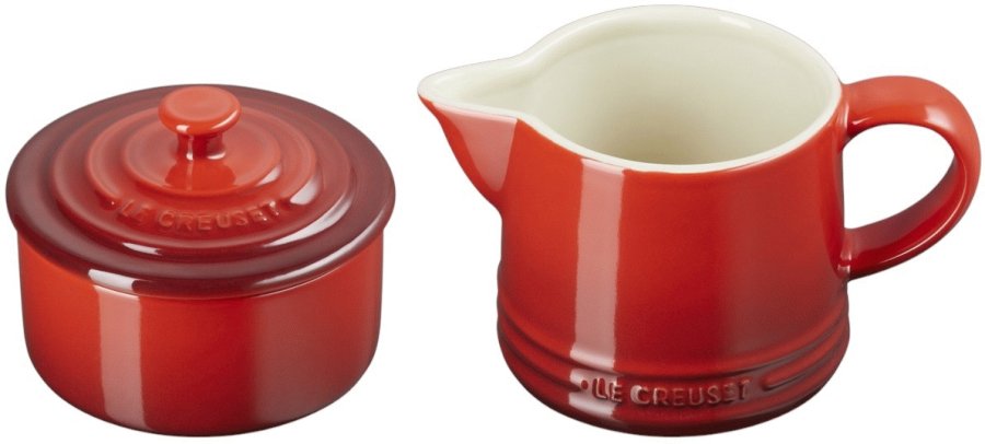 Le Creuset Signature Sukker- og Fldest, Cerise