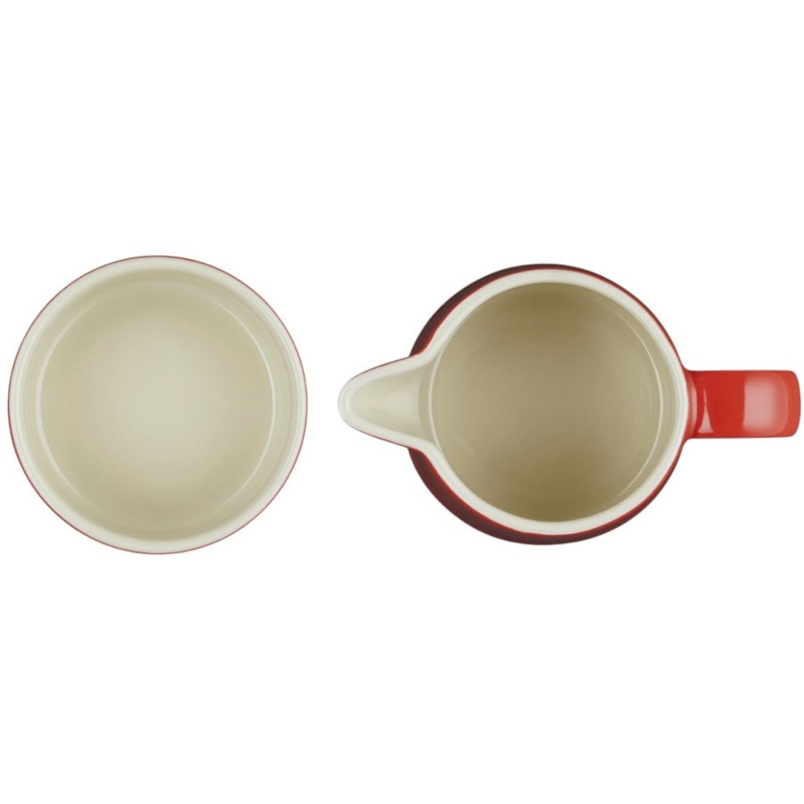 Le Creuset Signature Sukker- og Fldest, Cerise