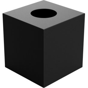 NICHBA Servietboks 14x13,5 cm, Sort