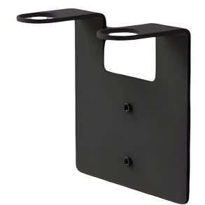 NICHBA Seifenhalter f&uuml;r 2 Flaschen, Schwarz