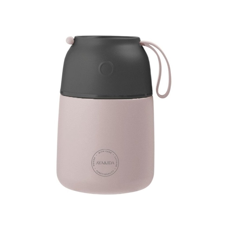 AYA&IDA Food'ie Lebensmittelbehlter 500 ml, Soft Rose