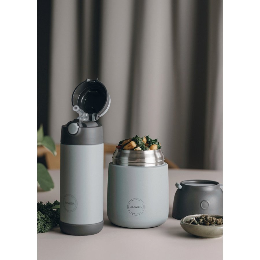 AYA&IDA Food'ie Maaltijdcontainer 500 ml, Muntgroen