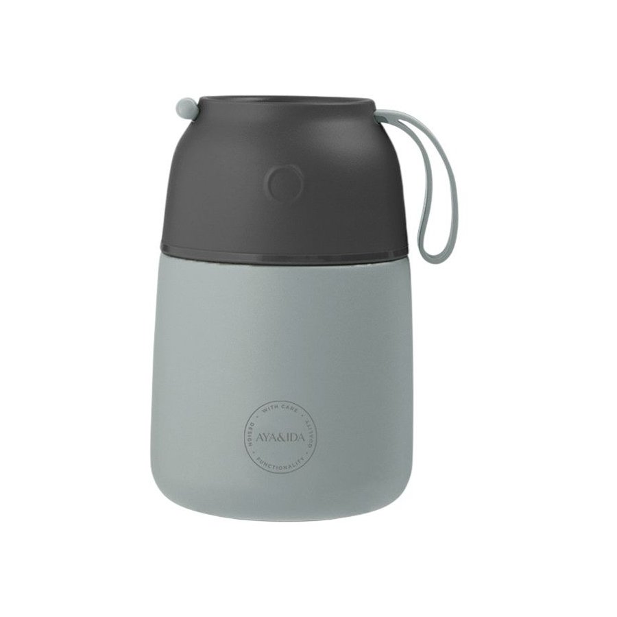 AYA&IDA Food'ie Maaltijdcontainer 500 ml, Muntgroen