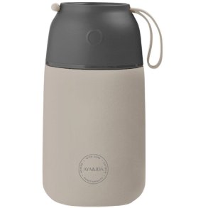 AYA&IDA Food'ie Maaltijdcontainer 700 ml, Cream Beige