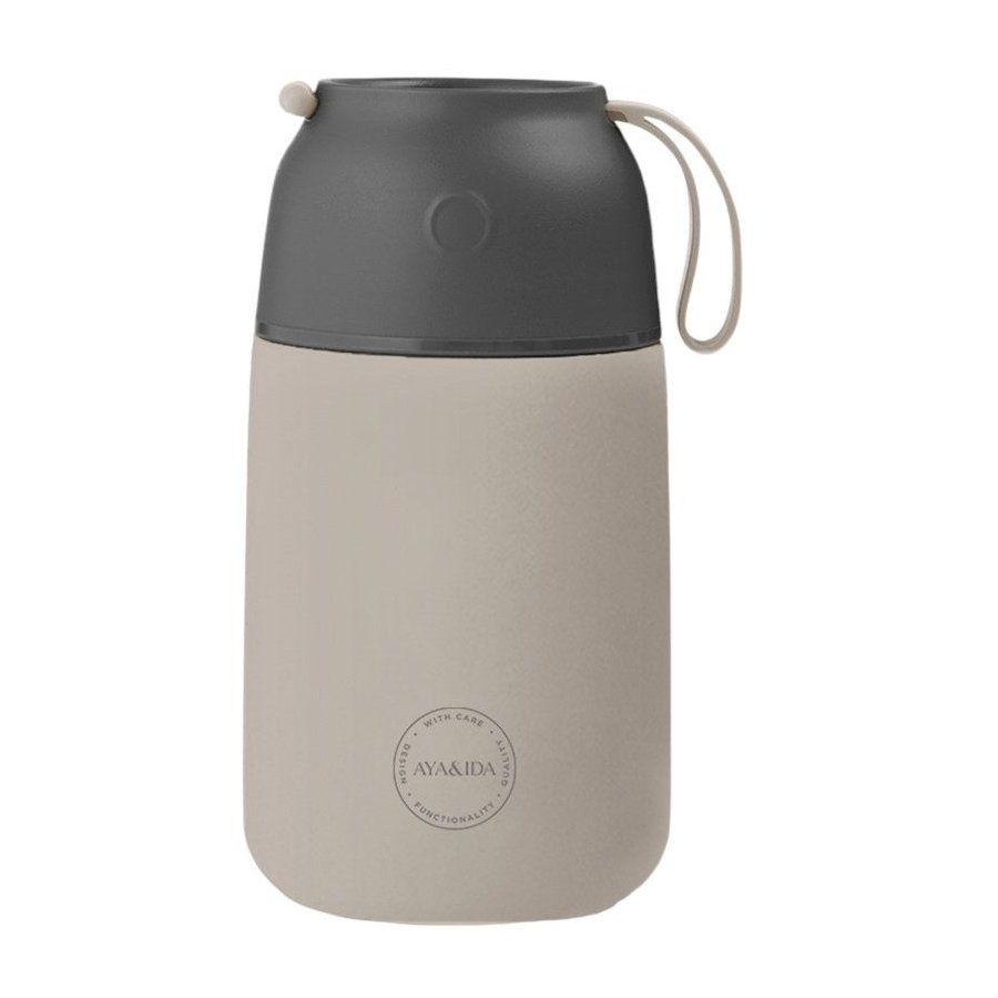 AYA&IDA Food'ie Maaltijdcontainer 700 ml, Cream Beige